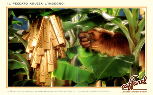 Caffarel: print advertising