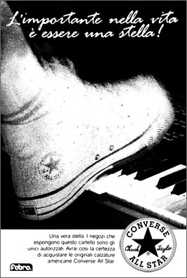 Converse All Star: print advertising
